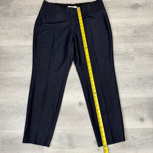 TanJay Petite Pull On Dark Blue Pants with stretch 14P - Picture 10 of 17